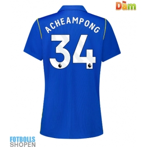Billiga Chelsea Josh Acheampong #34 Hemmatröja Dam 2026-27 Kortärmad